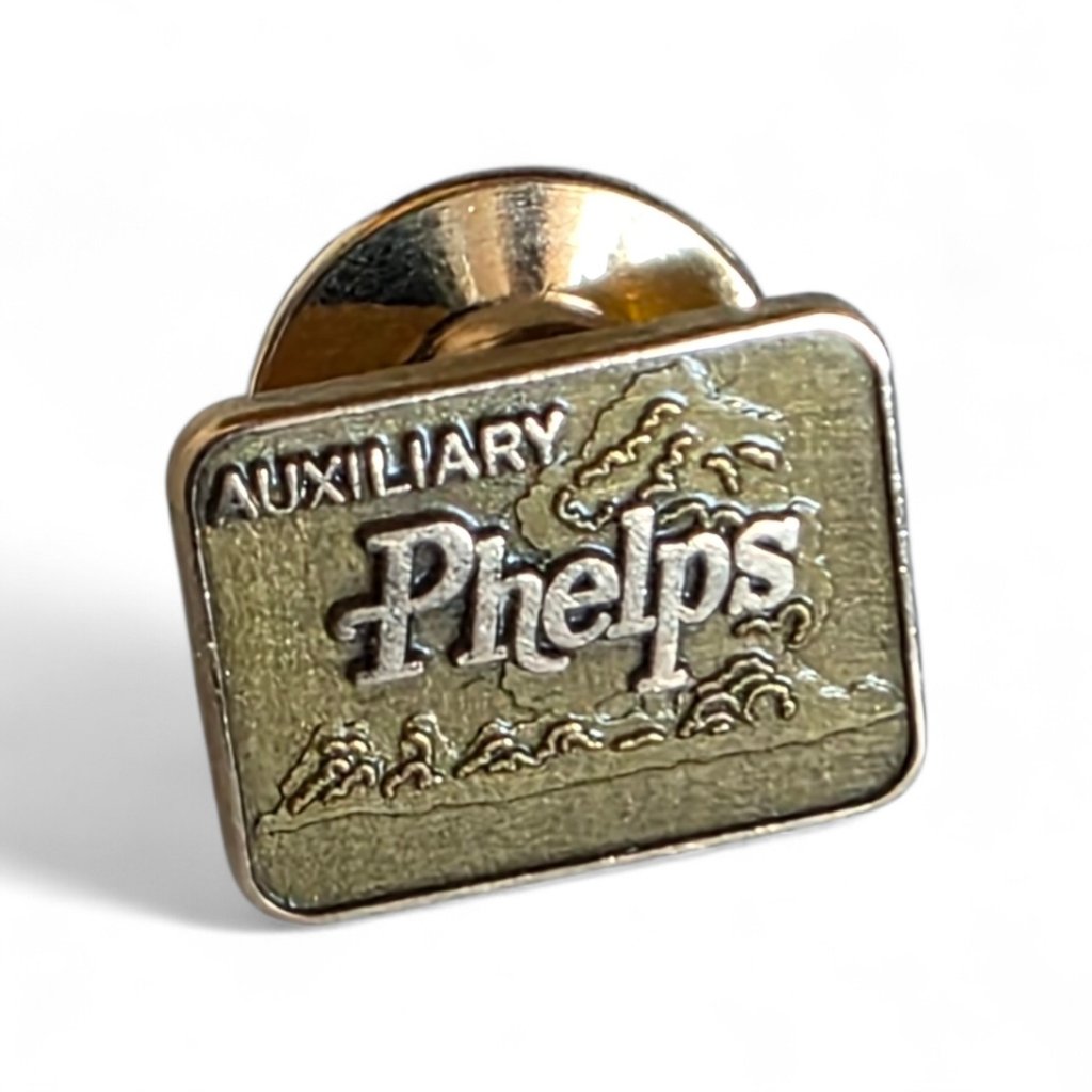 Vintage 10k Auxiliary Phelps Cto 1/10 Yellow Gold Pin\Brooch